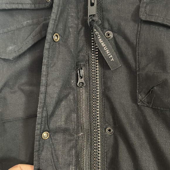 Aritzia Community black parka winter jacket size XS - Picture 4 of 9